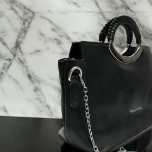 Alternative view of Elegant Metallic Handle Shoulder Bag