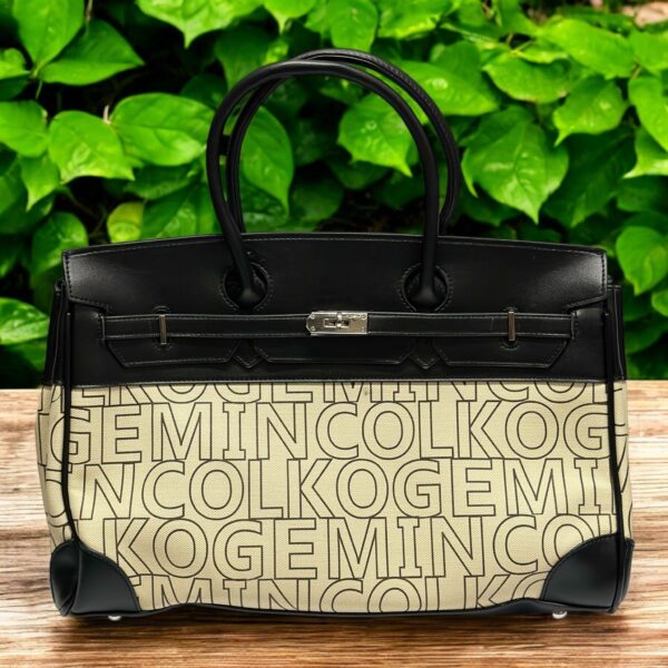 Belted Satchel Shoulder Bag