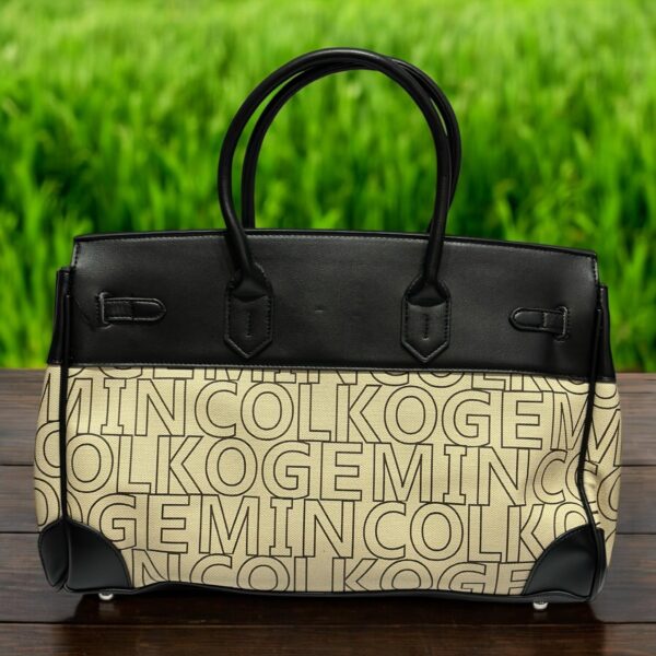 Belted Satchel Shoulder Bag - Image 2