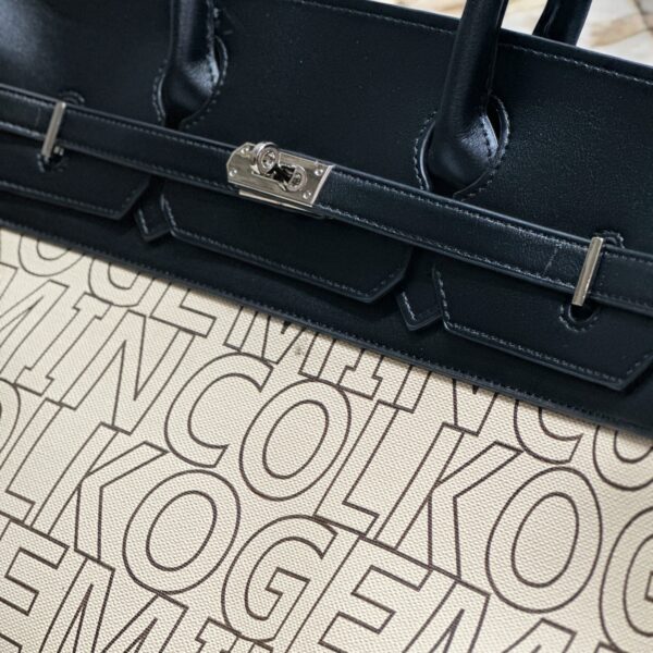 Belted Satchel Shoulder Bag - Image 6