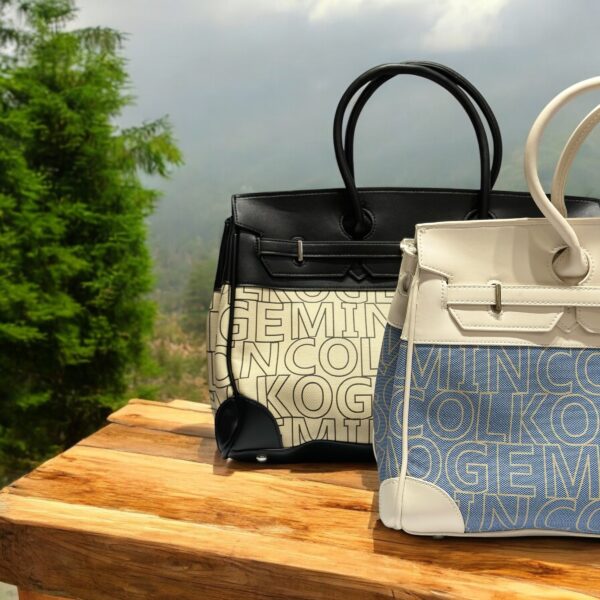 Belted Satchel Shoulder Bag - Image 12