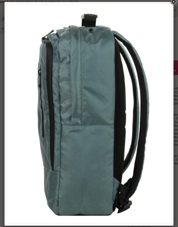 Delsey Maubourg 15 Ltrs Anthracite Casual Backpack 15.6 - Image 11