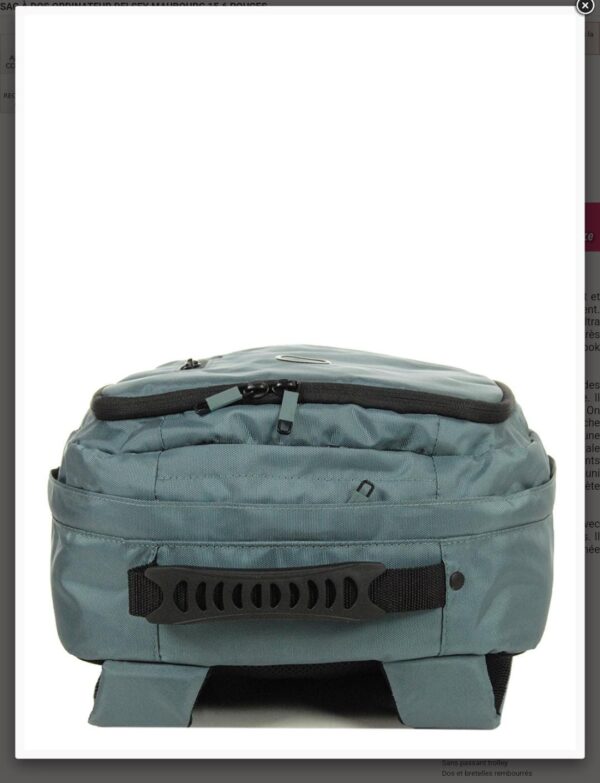Delsey Maubourg 15 Ltrs Anthracite Casual Backpack 15.6 - Image 13