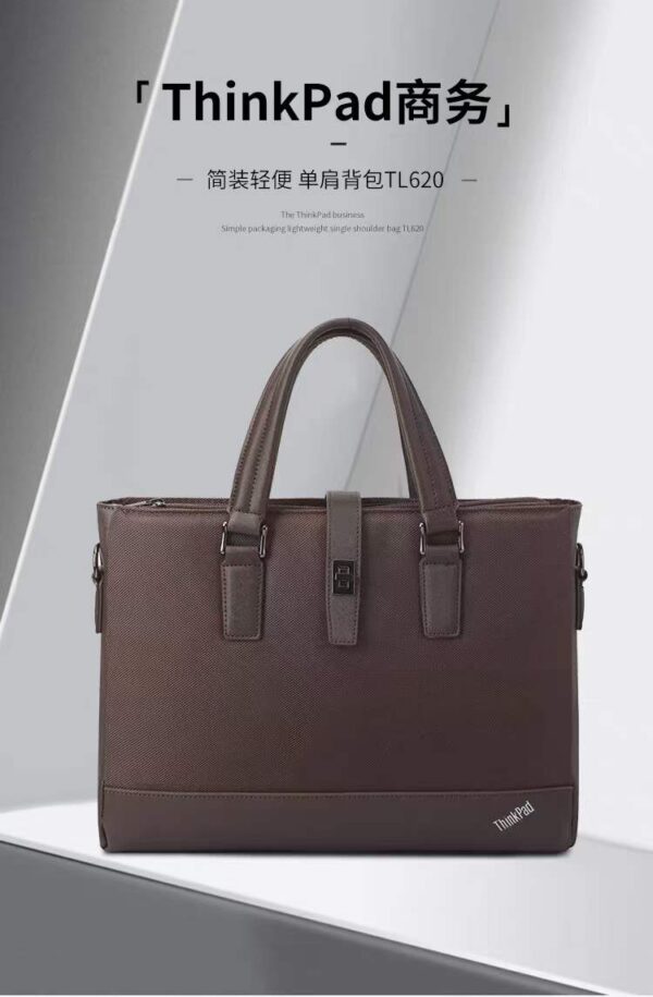 Lenovo ThinkPad laptop Bag TL620 PC Shoulder Bag Brown Business 14 - Image 3